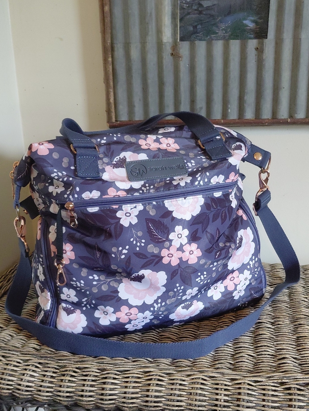 Sarah Wells Lizzy 'Le Floral' Bag